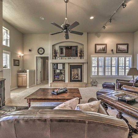 Roomy Ruidoso Retreat With Deck, Grill, And Mtn Views! Esterno foto