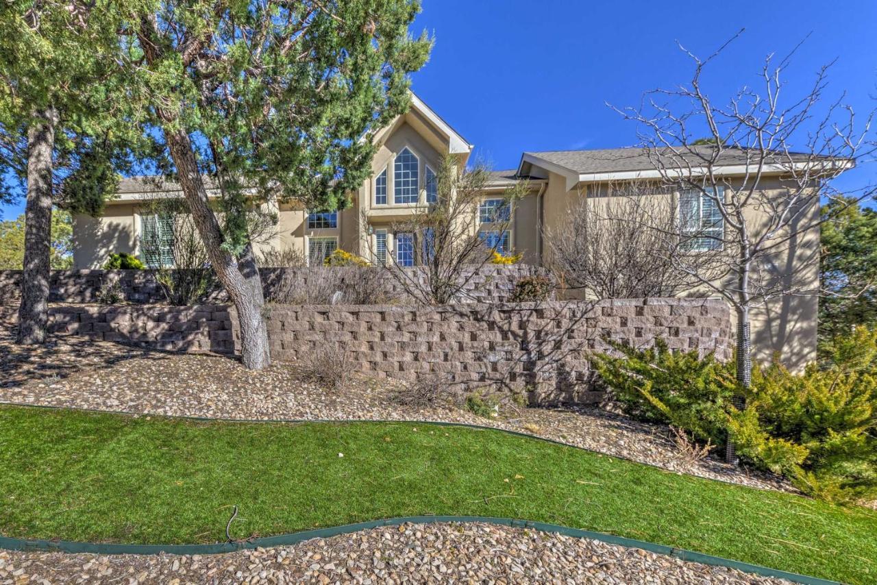 Roomy Ruidoso Retreat With Deck, Grill, And Mtn Views! Esterno foto