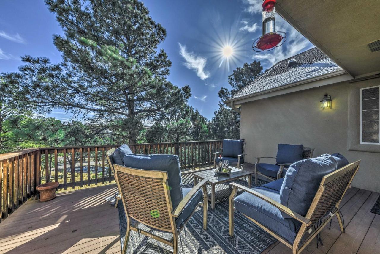 Roomy Ruidoso Retreat With Deck, Grill, And Mtn Views! Esterno foto