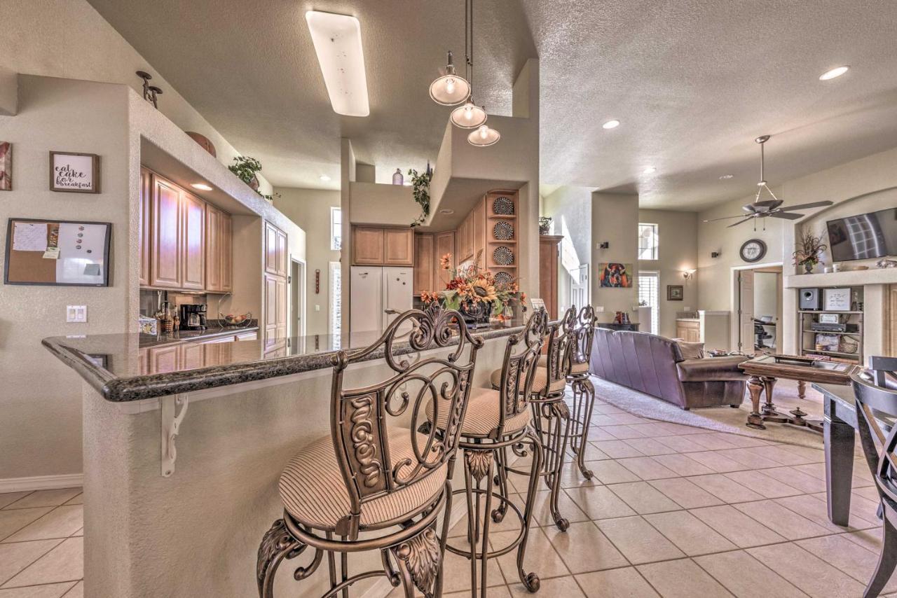 Roomy Ruidoso Retreat With Deck, Grill, And Mtn Views! Esterno foto