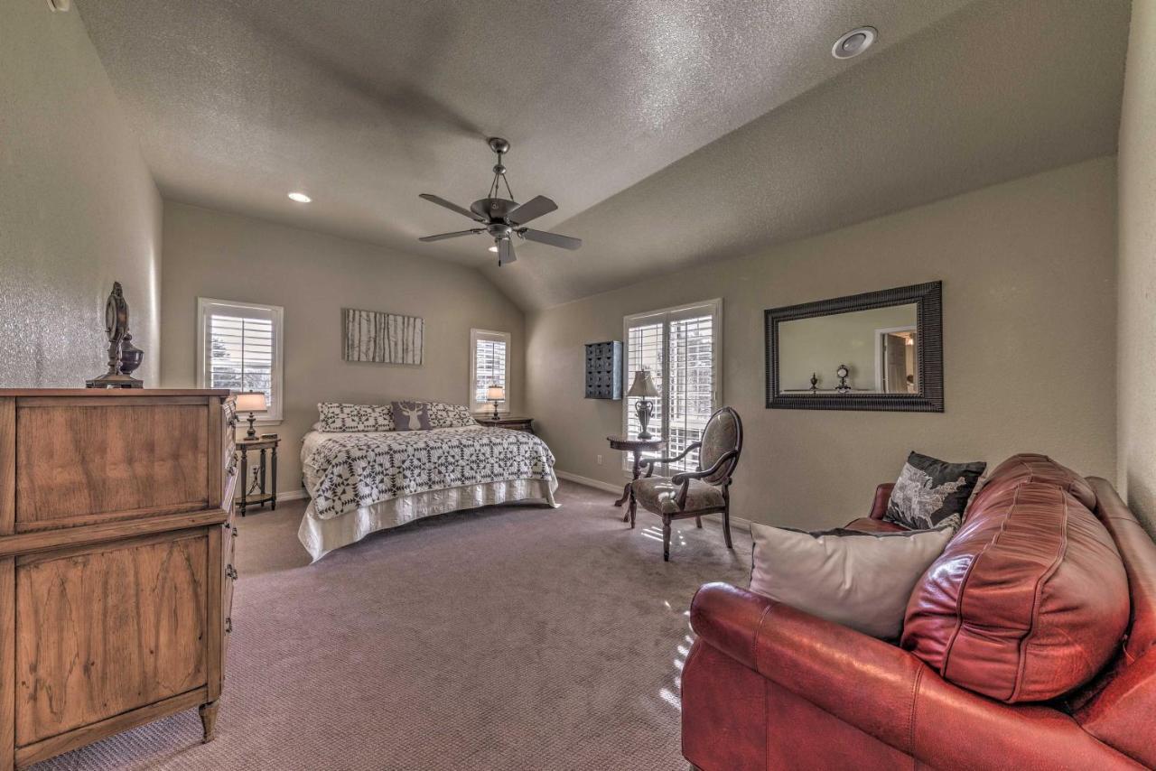 Roomy Ruidoso Retreat With Deck, Grill, And Mtn Views! Esterno foto