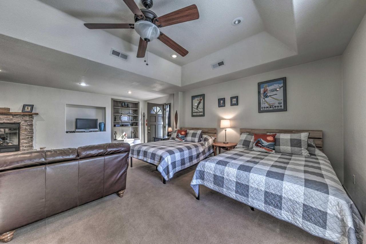 Roomy Ruidoso Retreat With Deck, Grill, And Mtn Views! Esterno foto