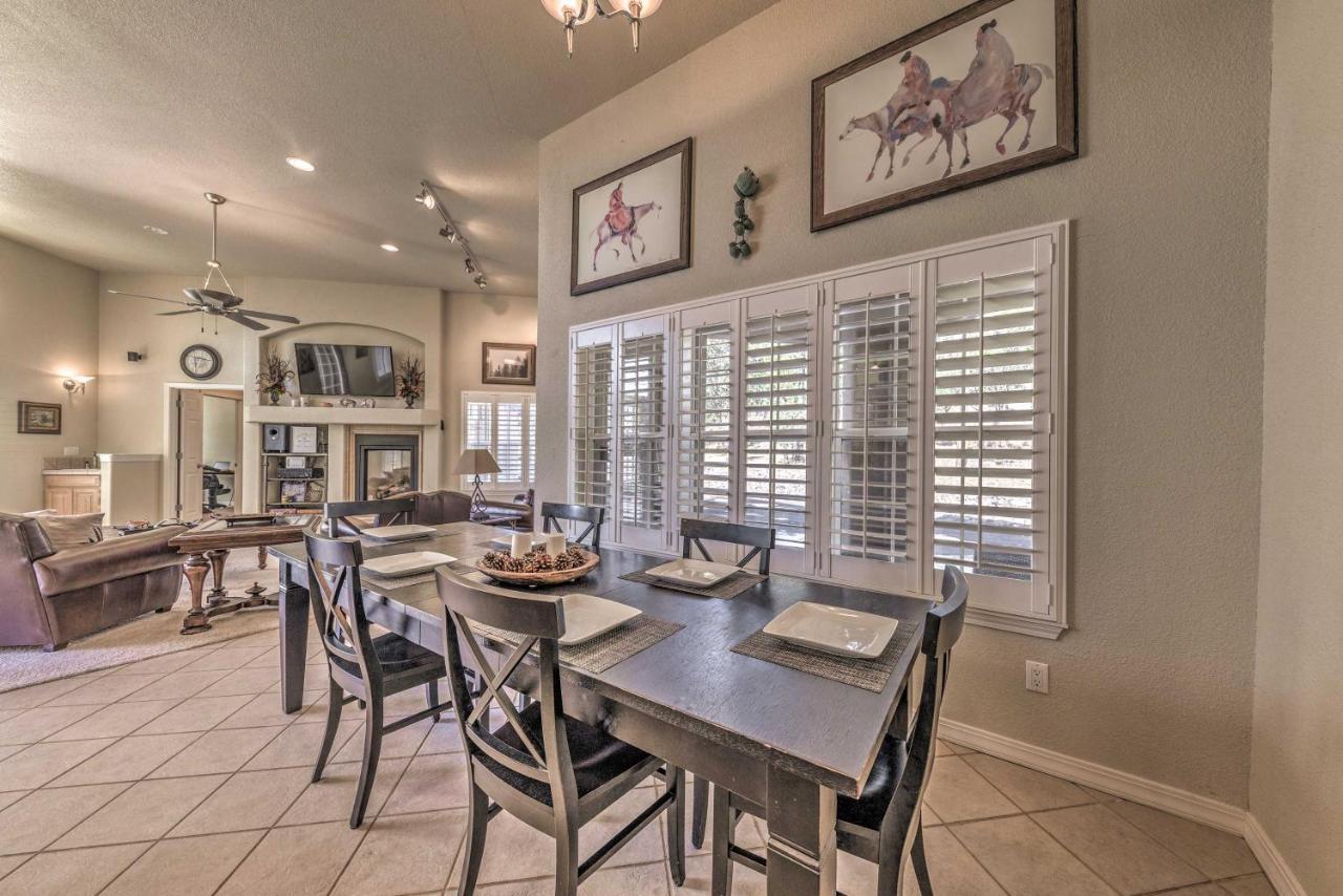 Roomy Ruidoso Retreat With Deck, Grill, And Mtn Views! Esterno foto
